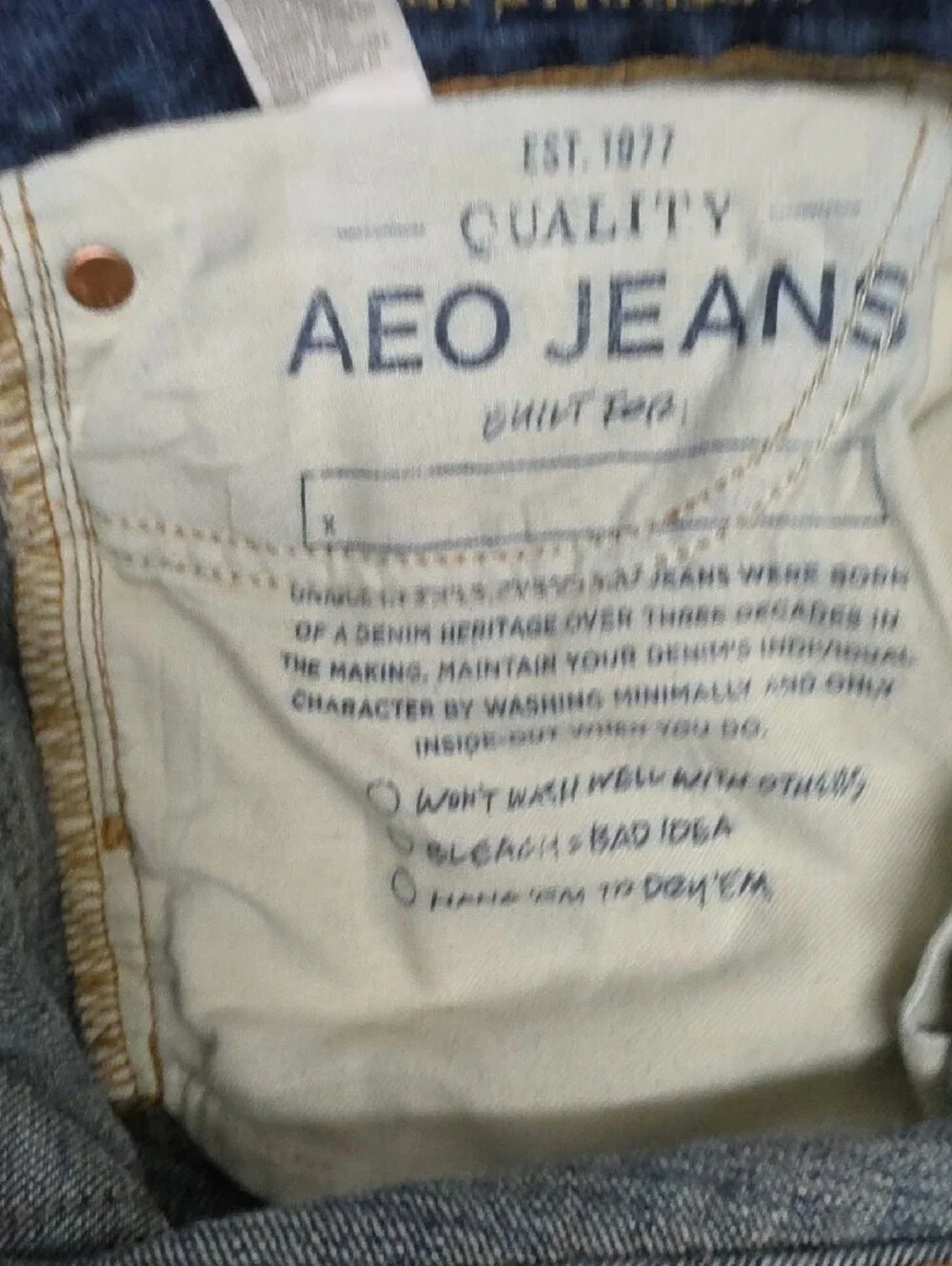 American Eagle Outfitters slim straight